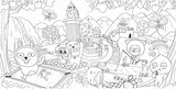 Kakao Friends Coloring Book - Korean Lifestyle