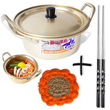 Korean Aluminum Ramen Noodle Pot Set - Korean Lifestyle