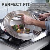 Universal Lid for Pots, Pans and Skillets - Korean Lifestyle