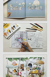 Kakao Friends Coloring Book - Korean Lifestyle