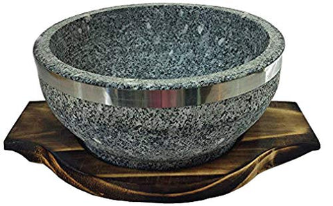 Natural Stone Bowl 36oz - Korean Lifestyle