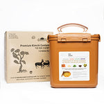 Kimchi Fermentation and Storage Container w/ Inner Vacuum Lid - Korean Lifestyle