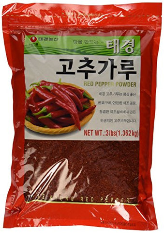 Tae-Kyung Gochugaru -  Korean Red Chili Flakes - Korean Lifestyle