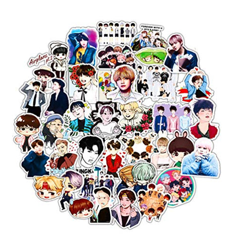 BTS Stickers (50 Pack) - Perfect for Laptops - K-Pop - Korean Lifestyle