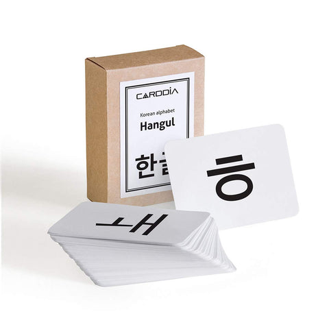 Korean Alphabet Hangul Flash Cards - Korean Lifestyle