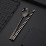 Korean Stainless Steel Spoon and Chopsticks (Sujeo 수저) - Korean Lifestyle