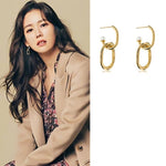 Dangle Earrings from the Korean Drama 'Crash Landing On You' 사랑의 불시착 - Korean Lifestyle