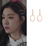 Dangle Earrings from the Korean Drama 'Crash Landing On You' 사랑의 불시착 - Korean Lifestyle