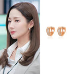 Get The Look: Earrings (What's Wrong With Secretary Kim) - Korean Lifestyle