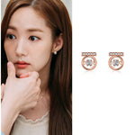 Get The Look: Earrings (What's Wrong With Secretary Kim) - Korean Lifestyle